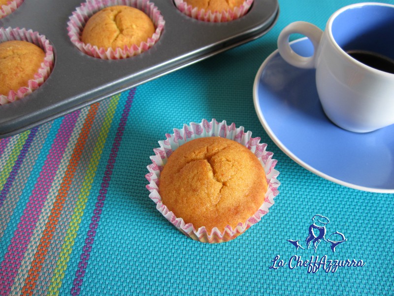 Muffin morbidissimi carote e zucca (senza glutine)