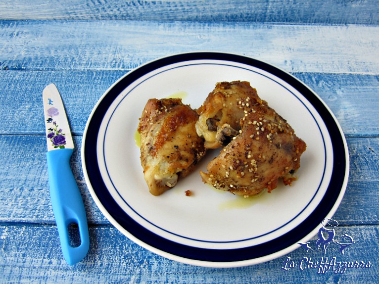 Pollo al sesamo (al forno)