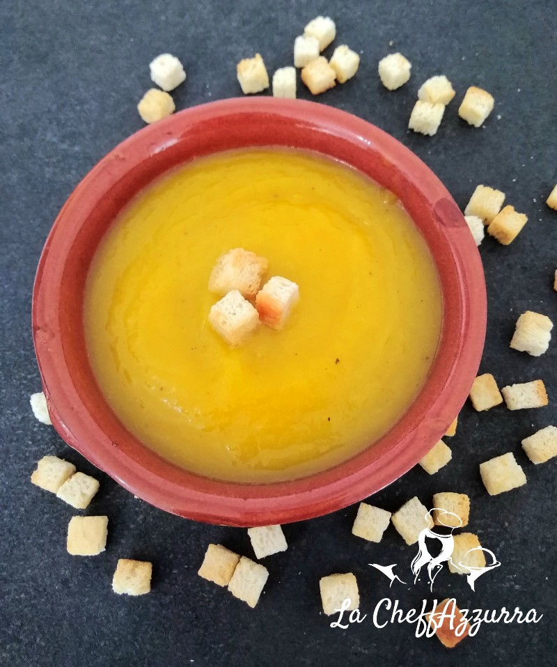 Vellutata di zucca (con curry)