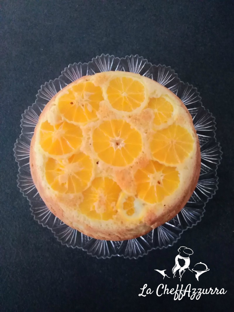 Torta rovesciata all'arancia morbidissima