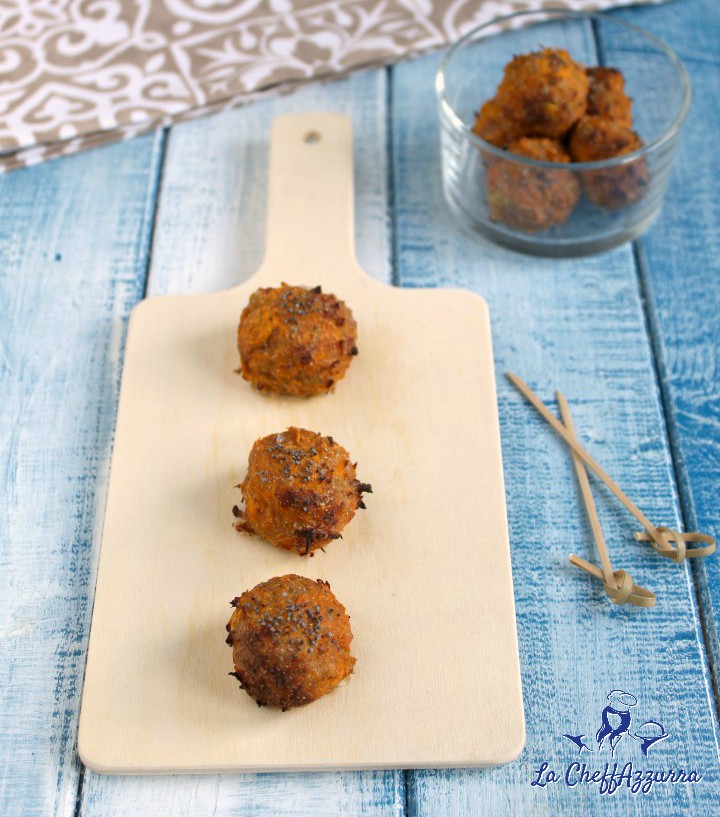Polpettine di zucca con farina di segale