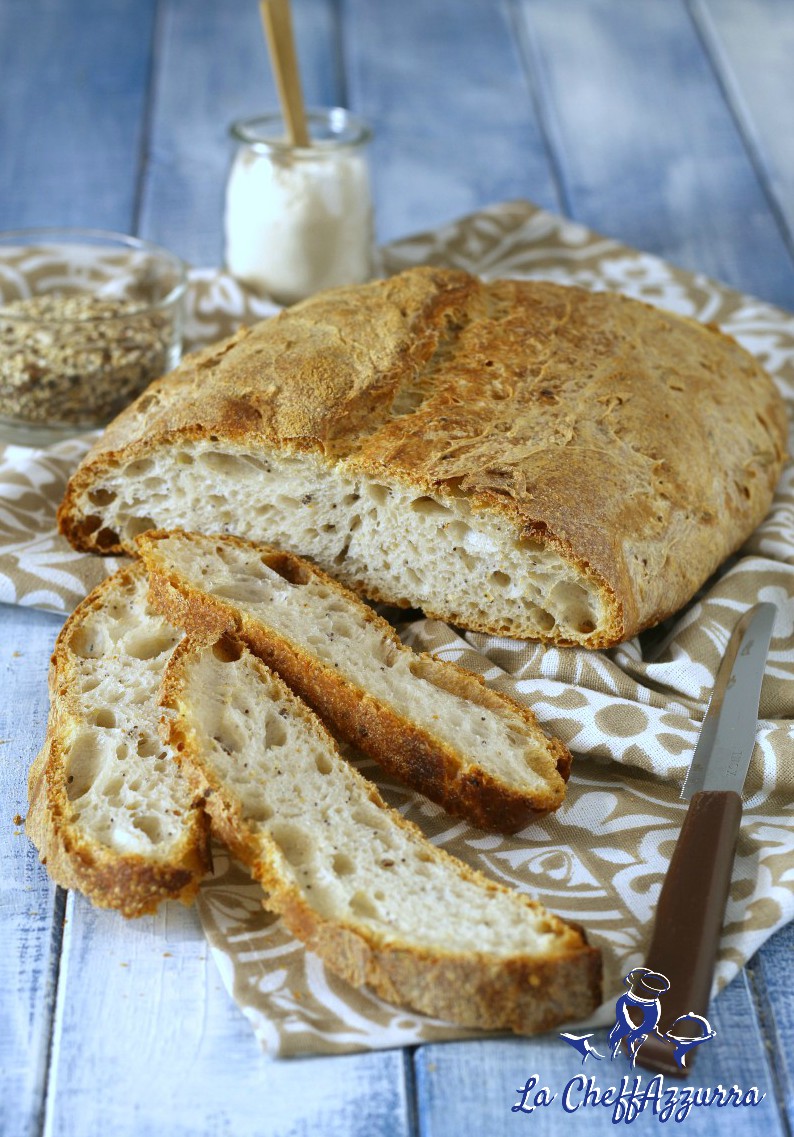 Pane con farina di farro