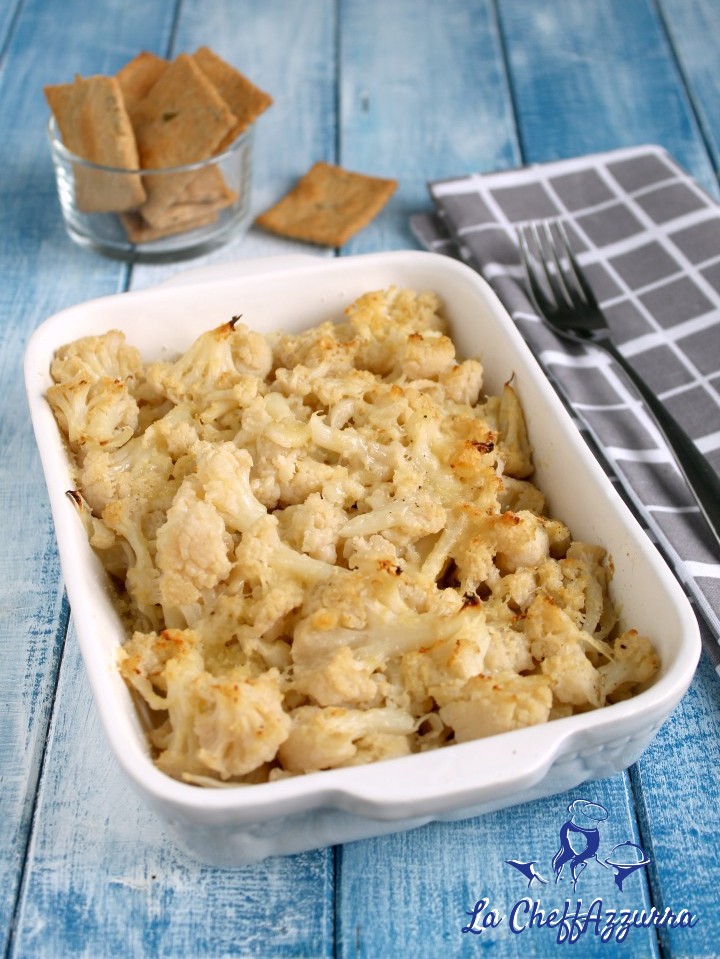 cavolfiori gratinati facili e veloci
