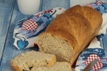 Pane all'olio con lievito madre