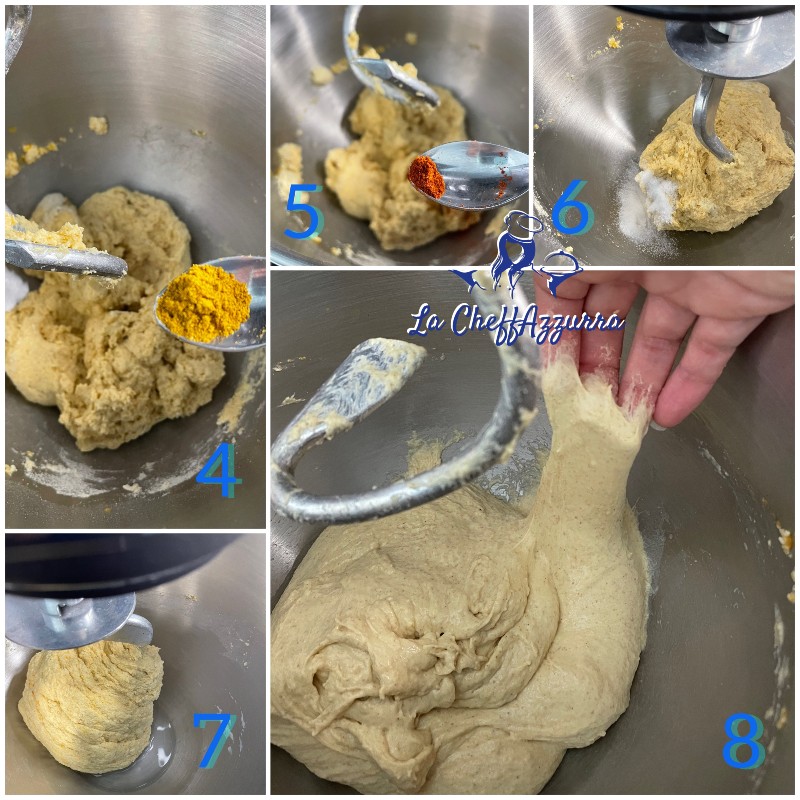 Pan di zucca e lievito madre (procedimento)