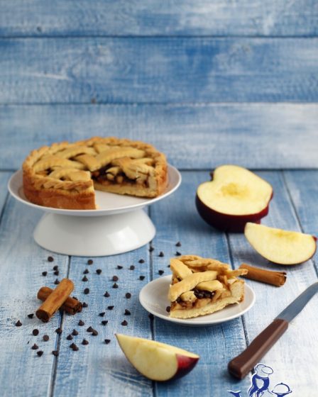 crostata con esubero di lievito madre