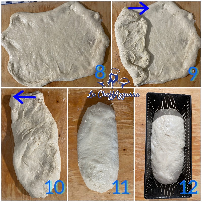 Pane alla panna senza uova (procedimento)