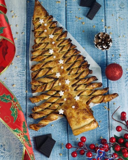 Albero di Natale dolce (con esubero)