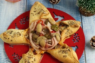 Stella di natale salata (con esubero)