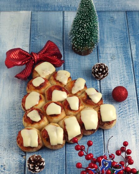 Albero di Natale alla pizzaiola (con licoli)