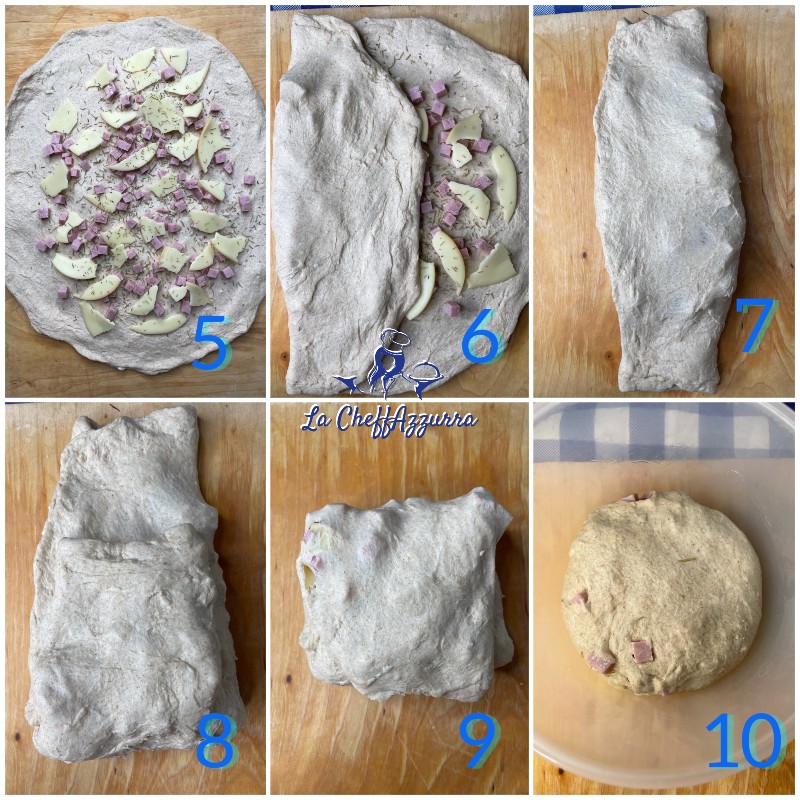 centrotavola di pane natalizio (procedimento)